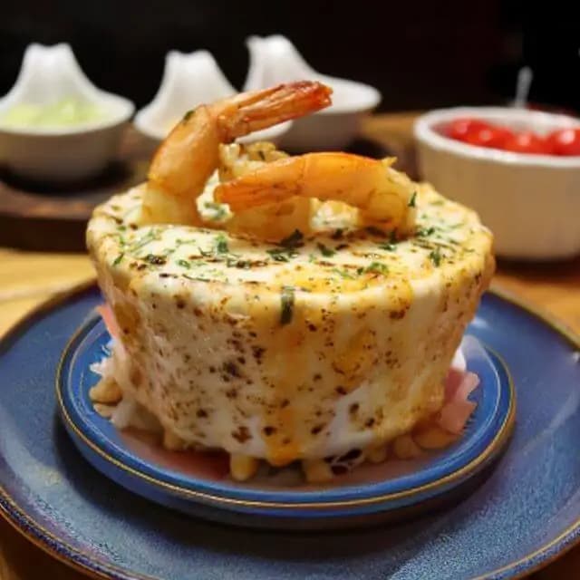 Escondidinho de Camarao
