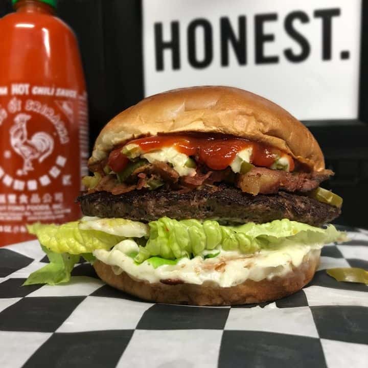 Hot Chili Sauce recipe served on a plate, by Honest Abe's - Downtown Hot Chili Sauce recipe served on a plate, by Honest Abe's - Downtown