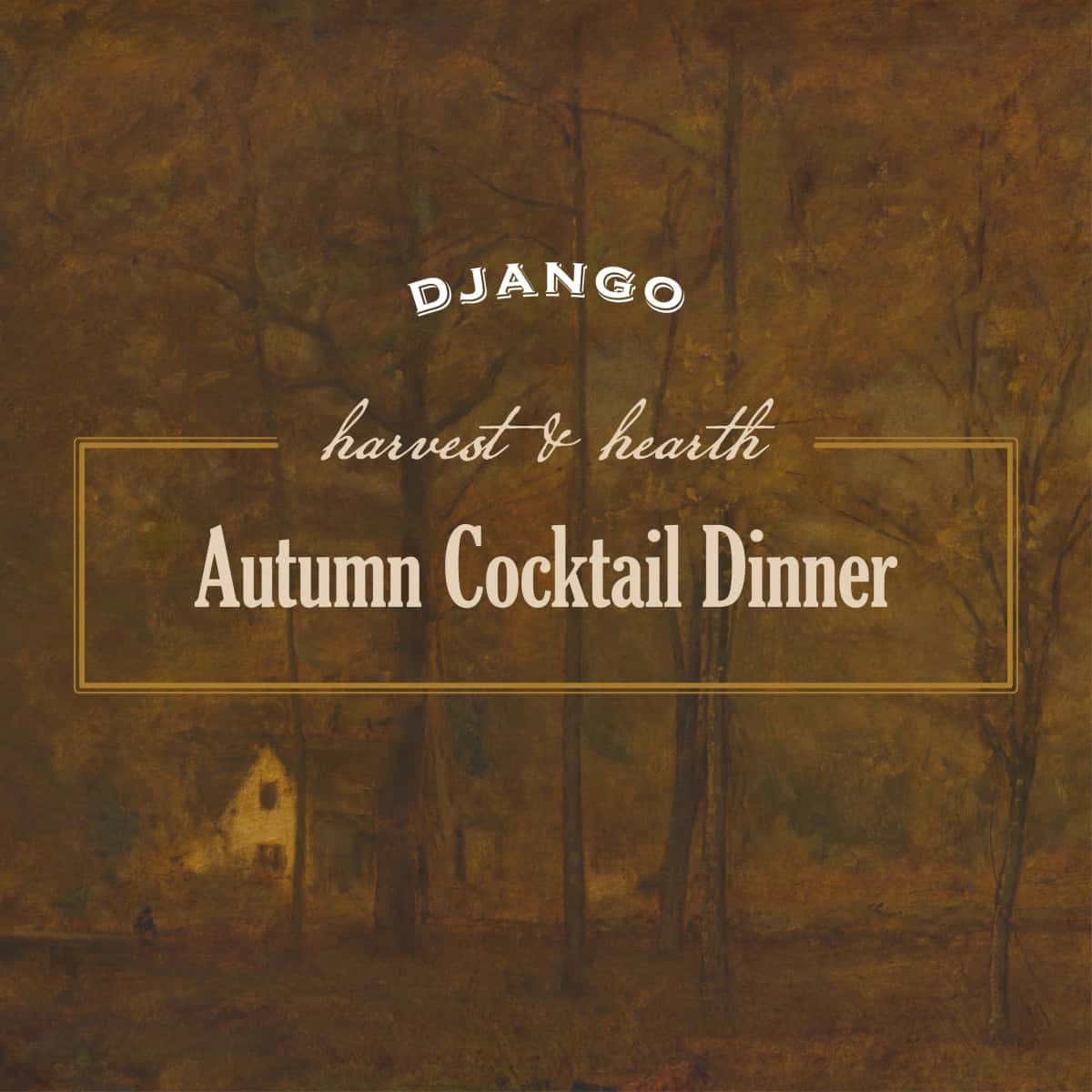 Autumn Cocktail recipe served on a plate, by Django Autumn Cocktail recipe served on a plate, by Django