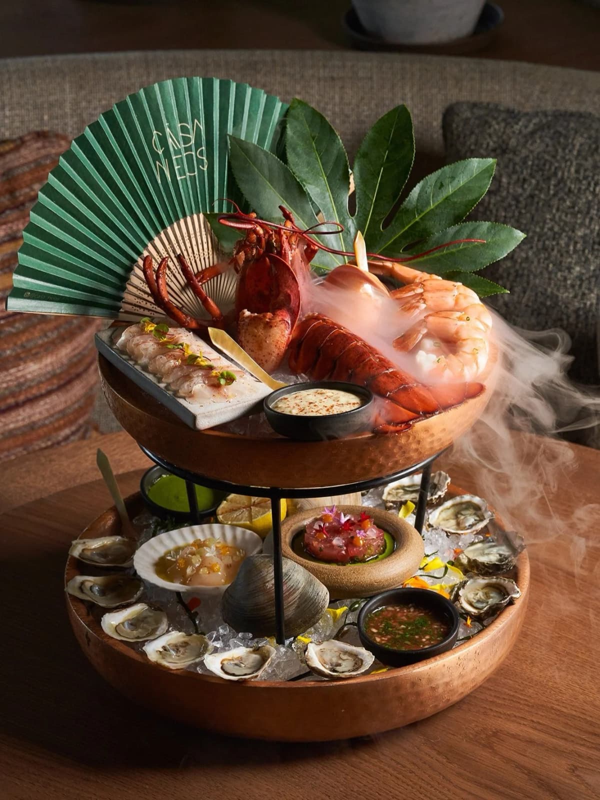 Seafood Tower & Smoke