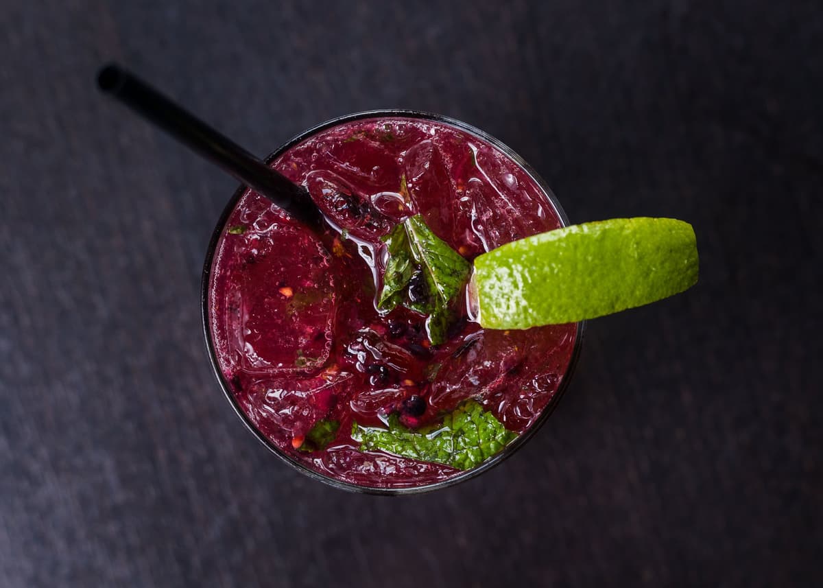Blackberry Mint Mojito