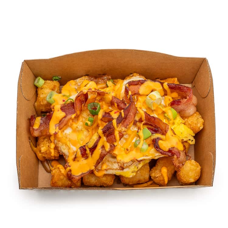 Big Breakfast Box recipe served on a plate, by Rise Southern Biscuits & Righteous Chicken Big Breakfast Box recipe served on a plate, by Rise Southern Biscuits & Righteous Chicken