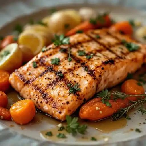 GRILLED ATLANTIC SALMON