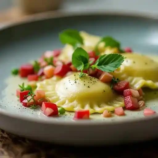 Spring Pea Ravioli