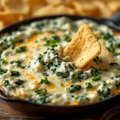 5-CHEESE SPINACH DIP
