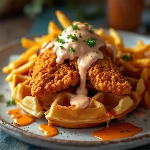 ST. LOUIS CHICKEN AND WAFFLES