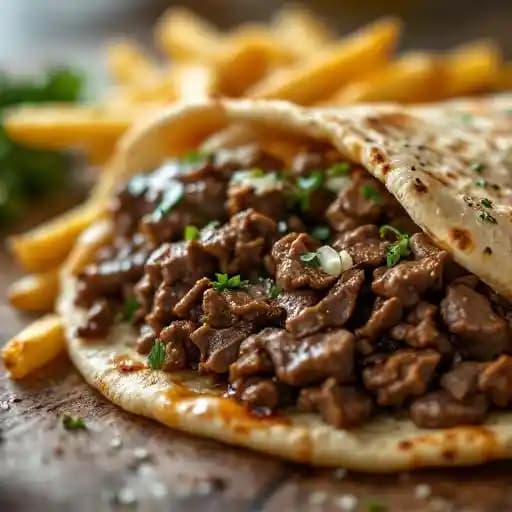 Shawarma Lavash Beef with Fries