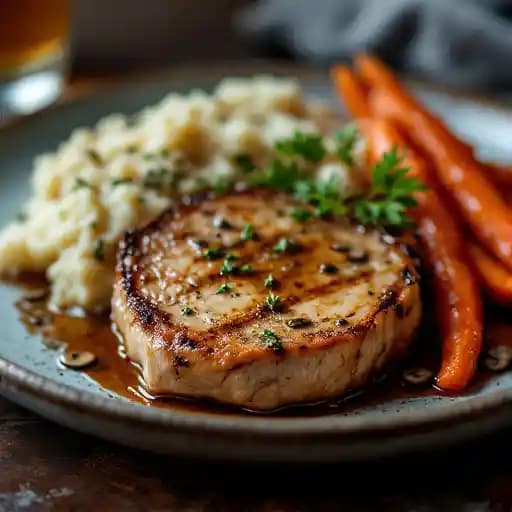 KETCH ALE-BRINED CHOPS