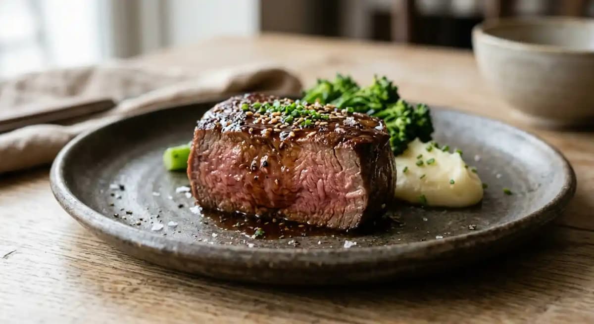 Caramel Soy Aged Beef Fillet