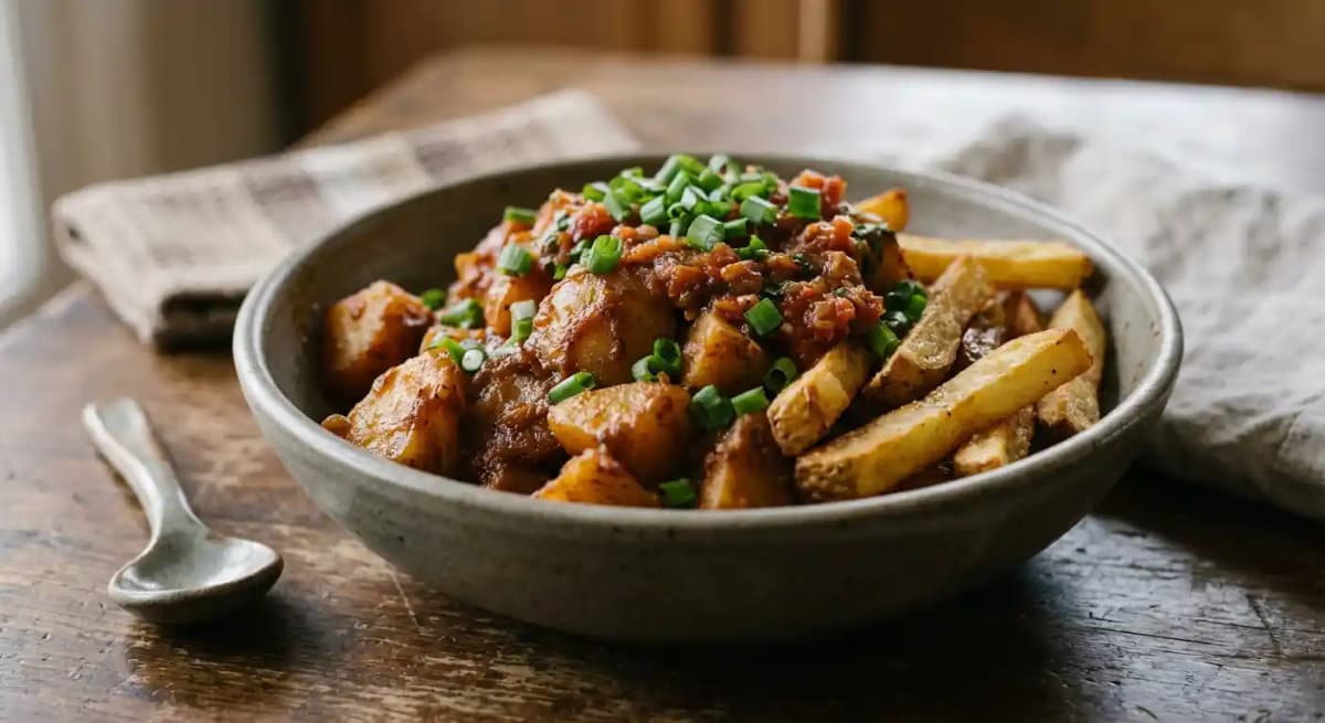Papas enchiladas
