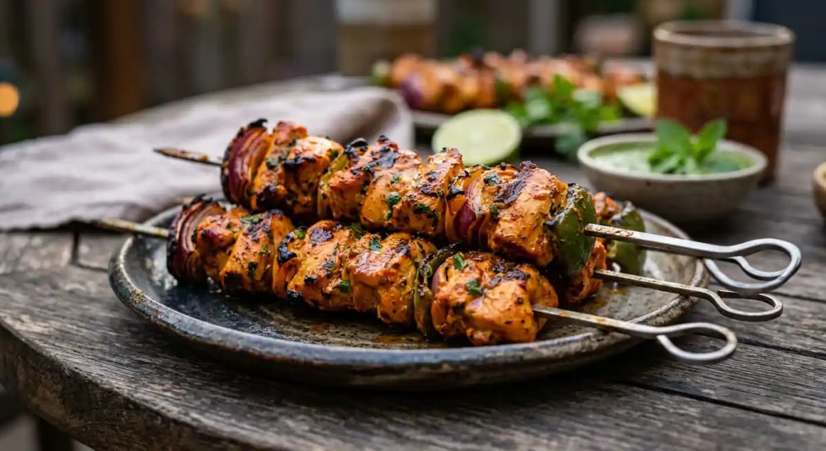 Tandoori Chicken Skewers