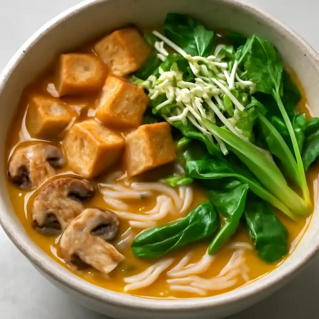 Vegan Thai Curry Laksa