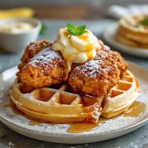 chicken & waffles
