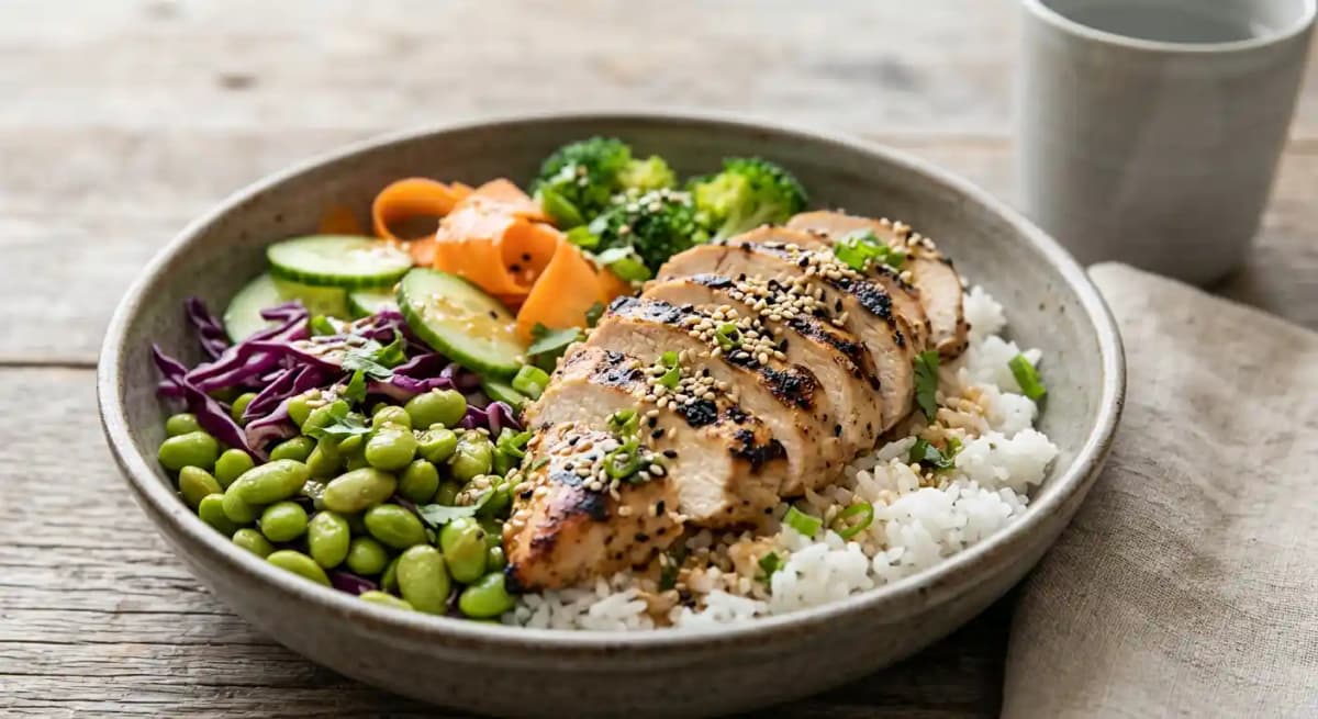 Grilled Chicken Zen Bowl
