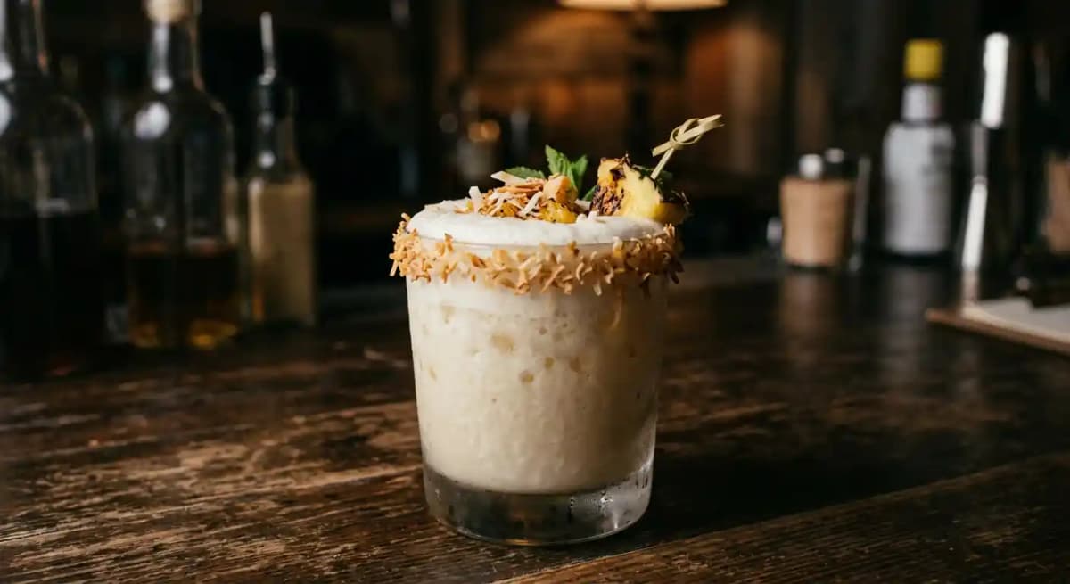 Toasted Coconut Colada