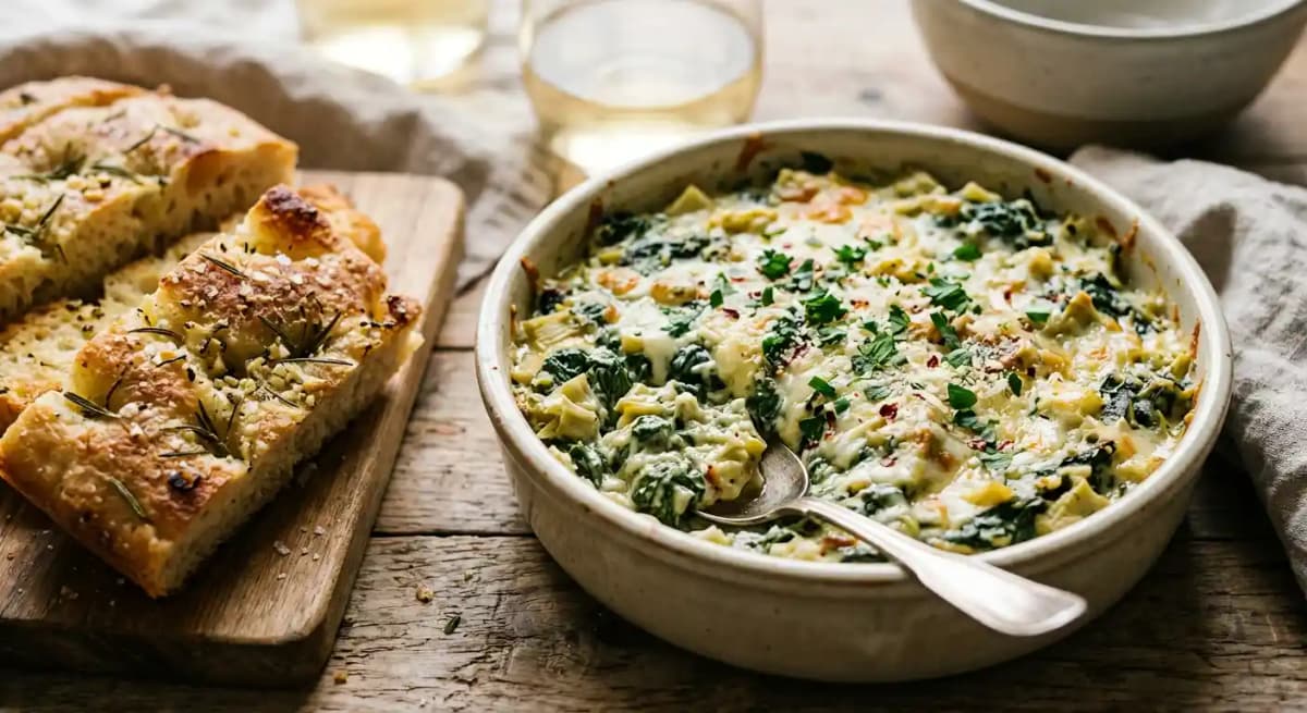 Spinach + Artichoke Dip