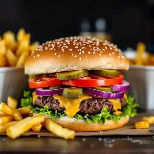 Vegan Impossible Burger