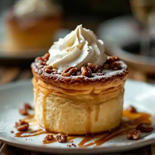 Praline Pecan Soufflé