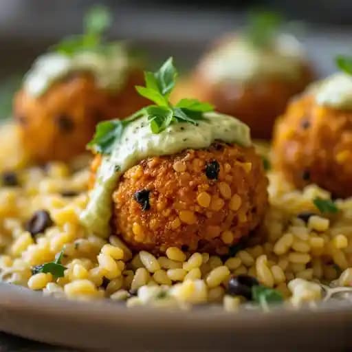 Black Olive & Blistered Tomato Arancini
