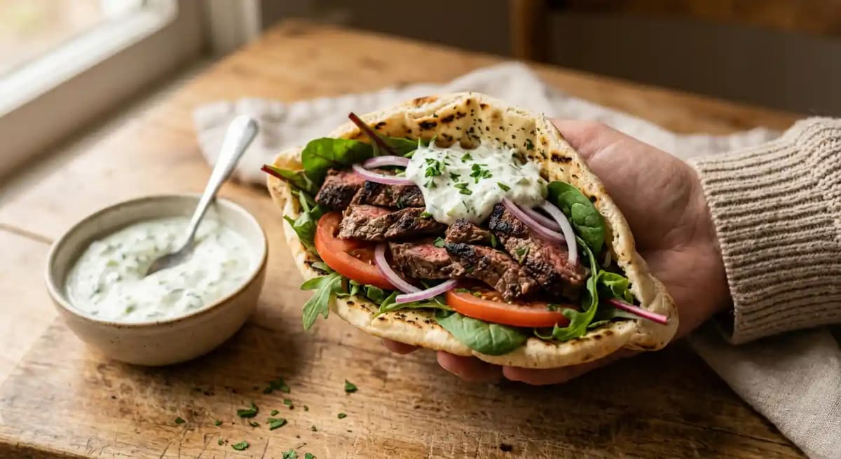 Steak Filet Pita
