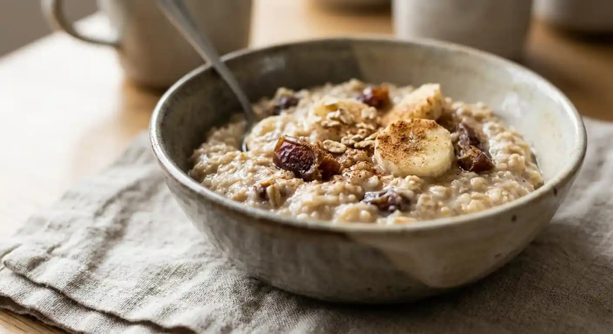 DATE & BANANA PORRIDGE