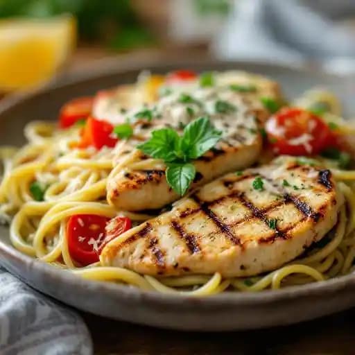 LEMON HERB CHICKEN LINGUINE