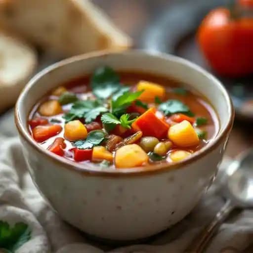 Homemade Minestrone Soup