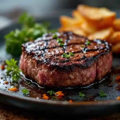 Black Garlic Filet Mignon Kebab