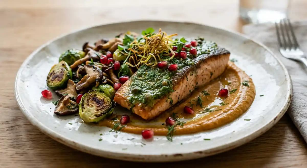 Green Goddess Salmon*