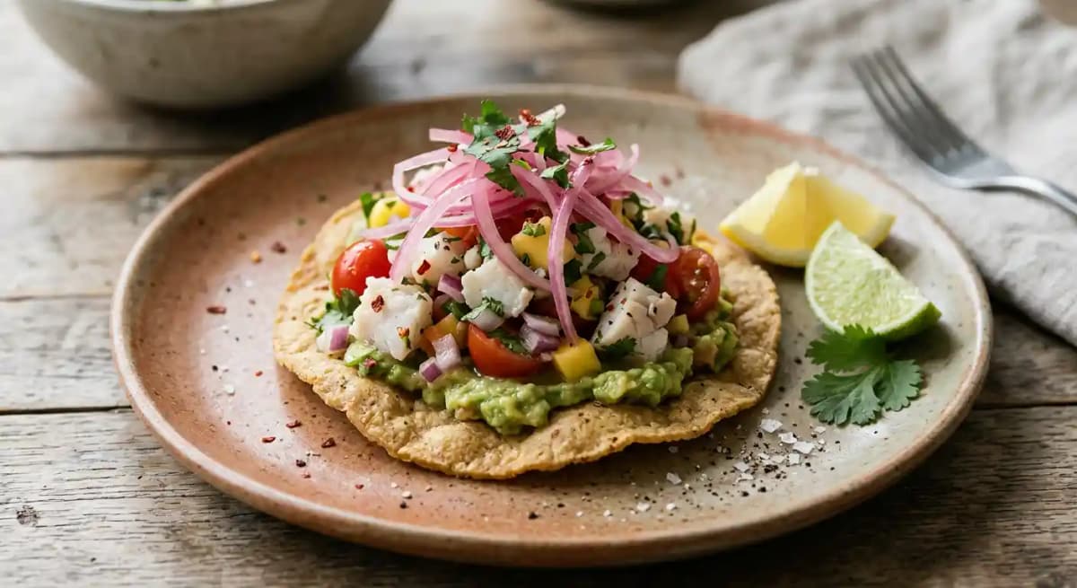 TOSTADAS DE CEVICHE