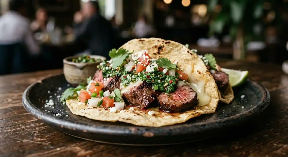 Argentinian Steak Taco