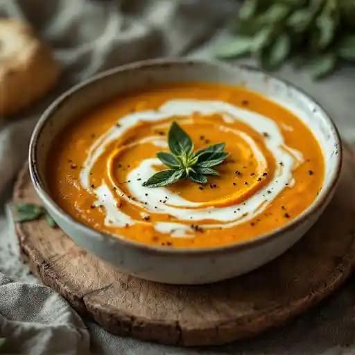 Roasted Butternut squash veloute